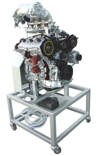 V6电控汽油发动机解剖模型