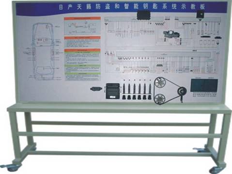 普通型日产天籁防盗和智能钥匙系统示教板
