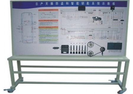 普通型日产天籁防盗和智能钥匙系统示教板