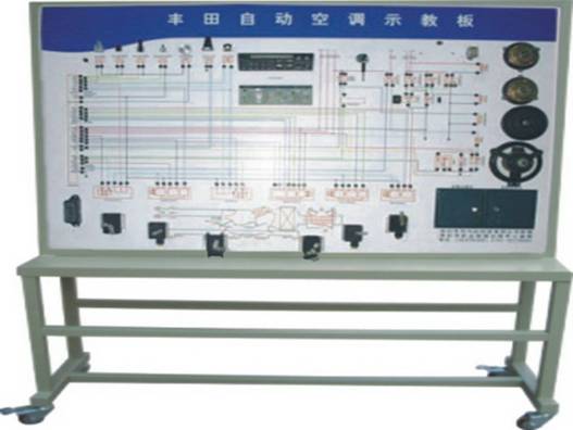 丰田自动空调示教板