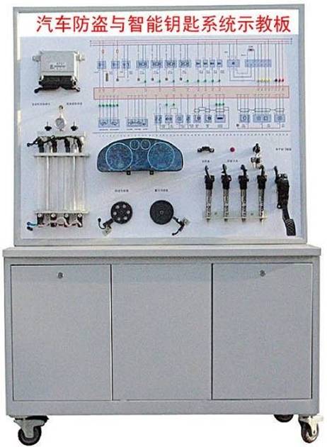汽车防盗和智能钥匙系统示教板