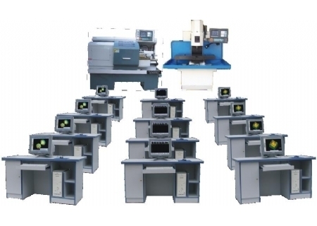 YL-850A 多媒体网络型教学生产两用数控机床机电一体化培训系统