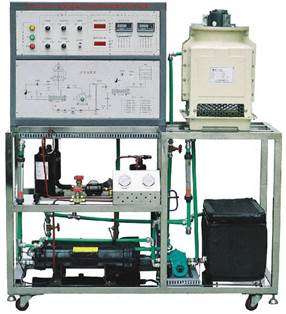 制冷压缩机性能测试实训装置,实验设备