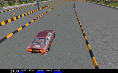 三屏汽车驾驶模拟器软件