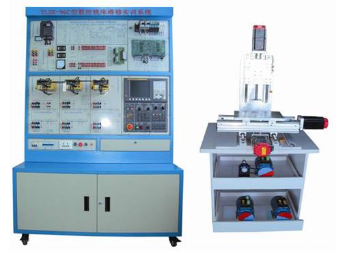 数控铣床维修实训系统