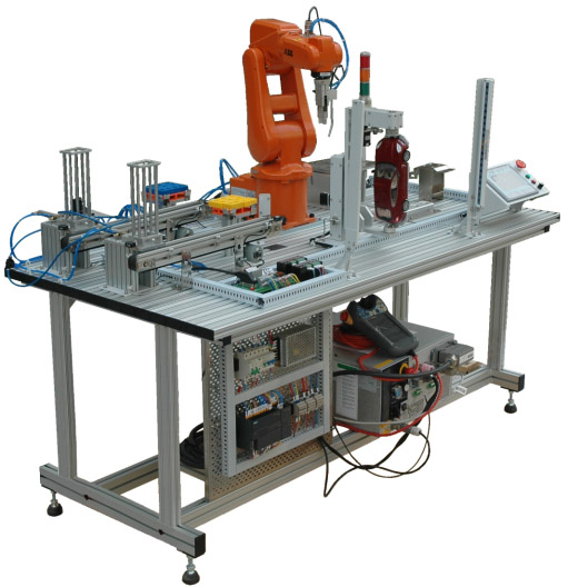 工业机器人教学实训装置 ,机器人智能视觉实训平台