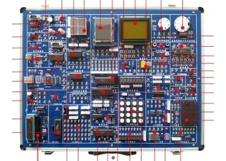 SHYL-M520型 单片机与MCGS组态综合实验箱