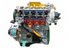 四缸电控汽油发动机解剖模型